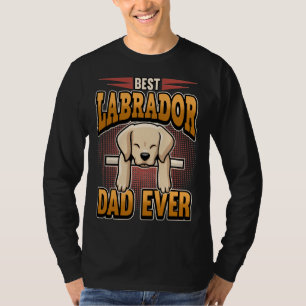 T-shirt Père Labrador Dire Chien