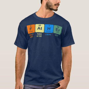 T-shirt Père Le Noble Élément Science Chimie Pères
