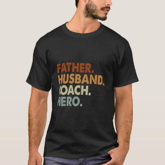 T-shirt Père Mari Entraîneur Héros