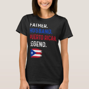 T-shirt Père Mari légende Porto Rico Fier Papa Rico