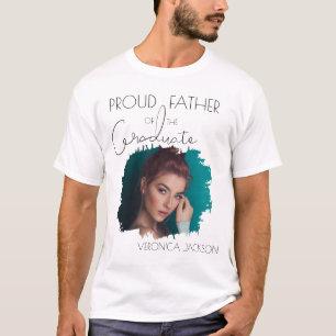 T-shirt Père Moderne Fier du Lauréat   Photo 