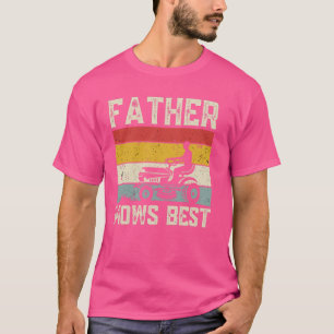 T-shirt Père Mows Meilleur soin de pelouse Papa Mwing Funk