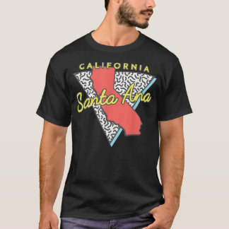 T-shirt Père Noël Ana California T Retro CA Souvenirs 