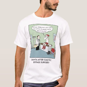 T-shirt Père Noël après une chirurgie de pontage gastrique