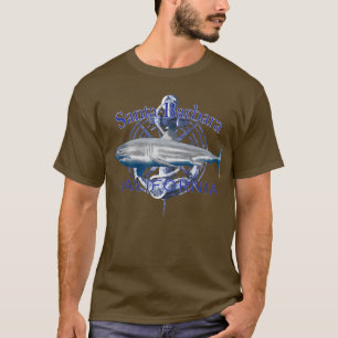 T-shirt Père Noël Barbara California Nautical Sailing