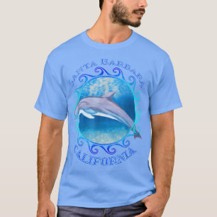 T-shirt Père Noël Barbara California Vacances Souvenir Dol