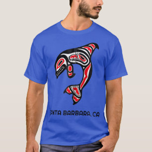 T-shirt Père Noël Barbara Native American Orca Killer Whal