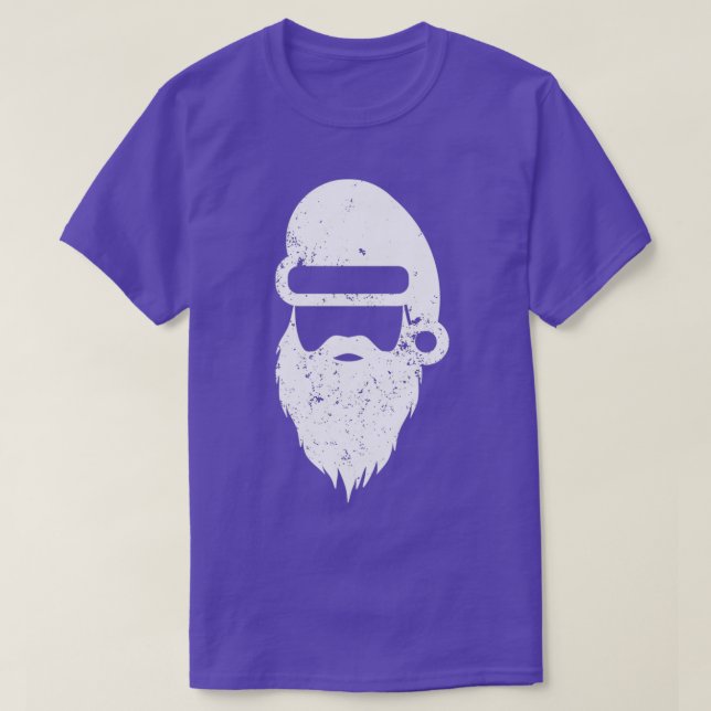 T-SHIRT PÈRE NOËL BEARD 1 2 (Design devant)