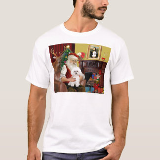 T-shirt Père Noël Bichon Frise #2