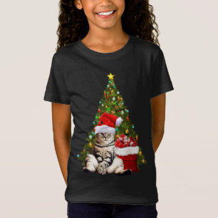 T-Shirt Père Noël Cat