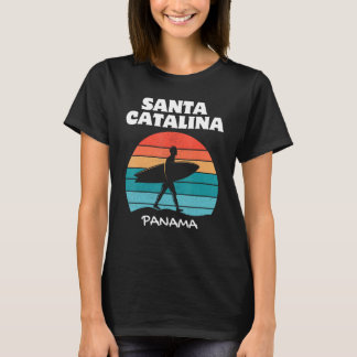 T-shirt PÈRE NOËL CATALINA PANAMA Surf Retro Sunset Surf