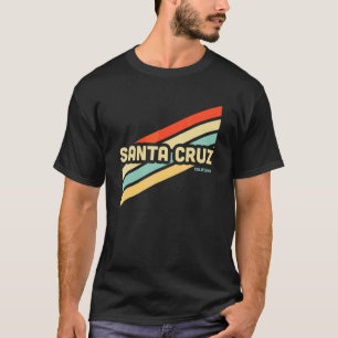 T-shirt Père Noël Cruz California Retro Vintage Sunset Des