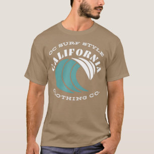 T-shirt Père Noël Cruz California Sunset Circle Long Manch