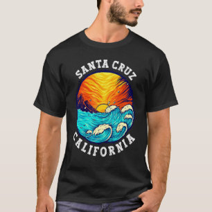 T-shirt Père Noël Cruz California Vintage les années 70 80