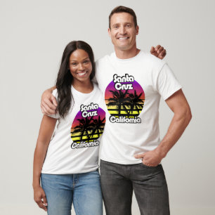 T-shirt Père Noël Cruz Californie