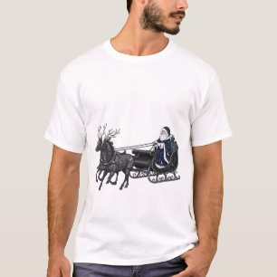 T-shirt Père Noël de minuit - Whimsigothique Celestial Sle