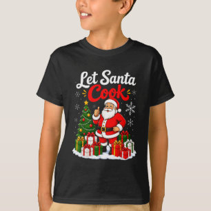 T-shirt Père Noël drôle cuisine Noël Mème Humour Pour Vaca