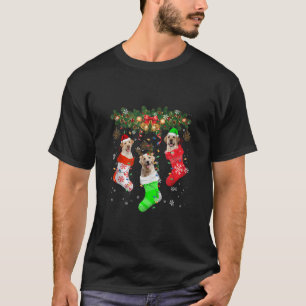 T-shirt Père Noël ELF Reindeer Labrador Retriever À Noël
