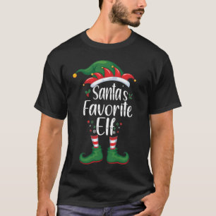 T-shirt père Noël Elfe favori