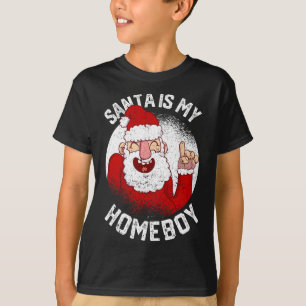 T-shirt Père Noël Est Mon Enfant Fun Noël Claus Lover Noël