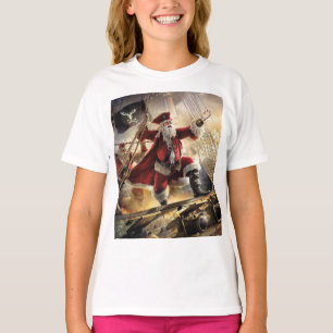 T-shirt Père Noël est un Pirate