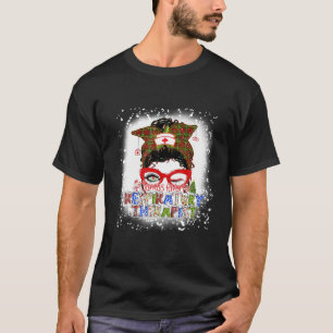 T-shirt Père Noël Favori Respiratoire Thérapiste Noël P