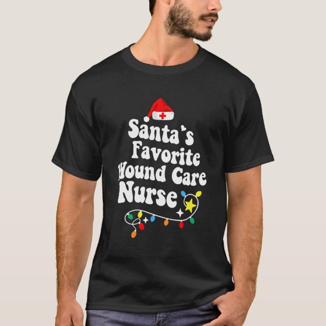 T-shirt Père Noël Favori Wound Crew Soins des blessures de (Devant)