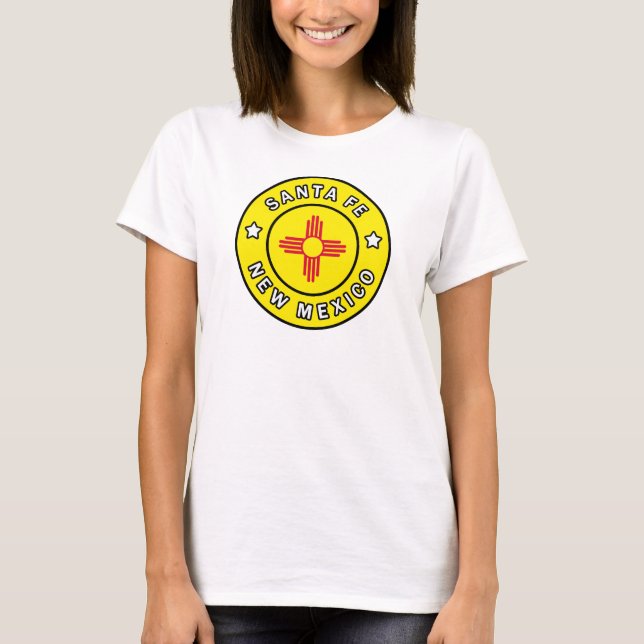 T-shirt Père Noël Fe Nouveau-Mexique (Devant)