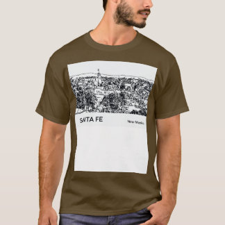 T-shirt Père Noël Fe Nouveau Mexique 2