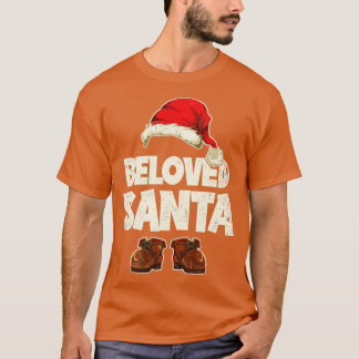T-shirt Père Noël festive du Père Noël bien-aimé de Noël