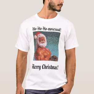 T-shirt Père Noël gai