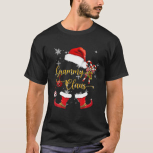 T-shirt Père Noël Grammy Claus Christmas Matching Family P