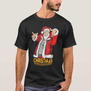T-shirt Père Noël Hip hop DJ Musique Noël Pajama Noël