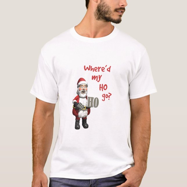 T-shirt père Noël Ho (Devant)