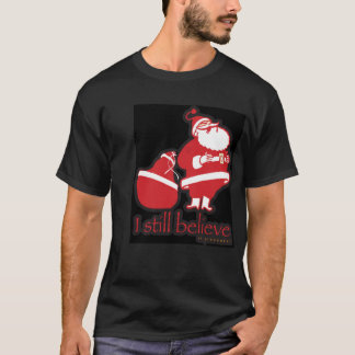 T-shirt Père Noël, je crois toujours… aux présents