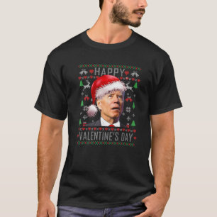 T-shirt Père Noël Joe Biden Saint Valentin Fête de Noël la