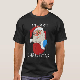 T-shirt Père Noël Joyeux Noël Noël Noël Noël Hommes Femmes