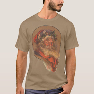 T-shirt Père Noël Leyendecker Antique Victorien