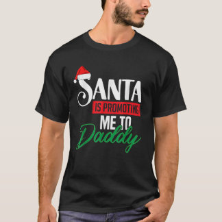 T-shirt Père Noël Me Promet À Papa Noël Famille Xm
