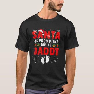 T-shirt Père Noël M'Encourage À Daddy Xmas Pregnancy Expe