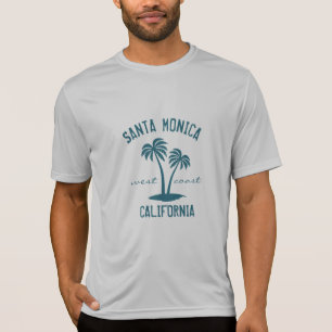 T-shirt Père Noël Monica Californie