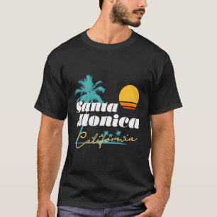 T-shirt Père Noël Monica Californie