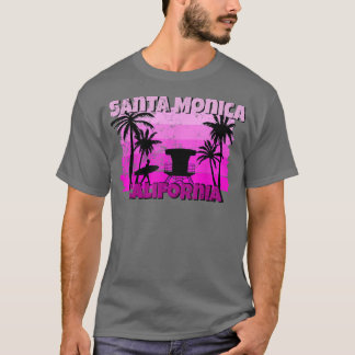 T-shirt Père Noël Monica Californie 