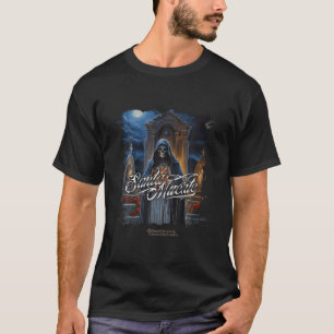 T-shirt Père Noël Muerte debout dans un cimetière Pleine l
