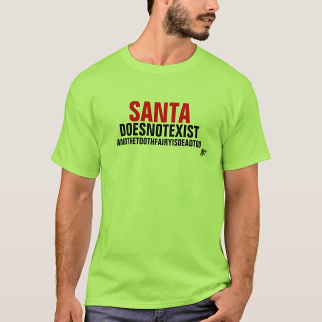 T-shirt Père Noël n'existe pas (Devant)