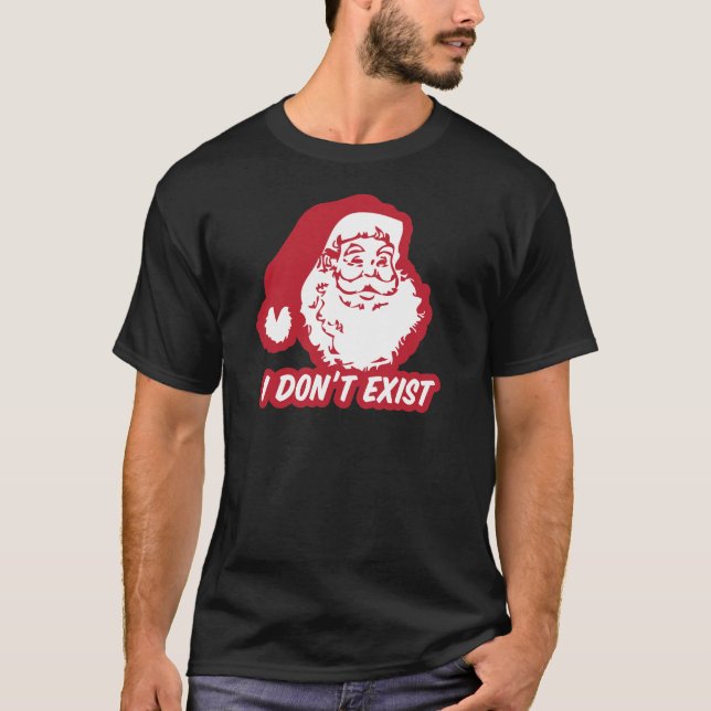 T-shirt Père Noël n'existe pas (Devant)