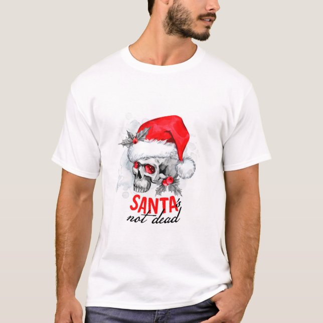 T-shirt Père Noël non mort (Devant)