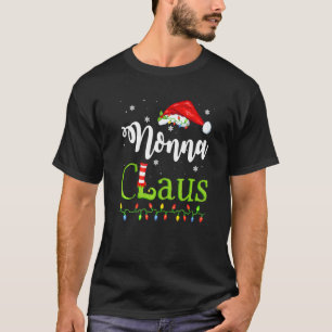 T-shirt Père Noël Nonna Claus Famille de correspondance de