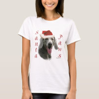 Père Noël Paws de Weimaraner