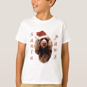 T-shirt Père Noël Paws, Espagne du Sussex